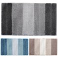 thumbnail image 1 of SAYFUT Chenille Striped Bathroom Rug Bath Mat Non Slip Door Mats Absorbent Floor Mats, 1 of 8