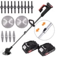thumbnail image 1 of SAYFUT Electric Weed Eater Lawn Edger Cordless Grass String Trimmer Cutter 24V Lithium Battery, 1 of 7