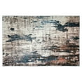 thumbnail image 1 of SAYFUT Geometric Bedroom Rugs, Abstract Faded Area Rug or Runner, Shaggy Area Rug Modern Indoors for Living Room Girls Boys Kids Room Dorm Nursery Home Holiday Decor Floor Carpet, 1 of 7
