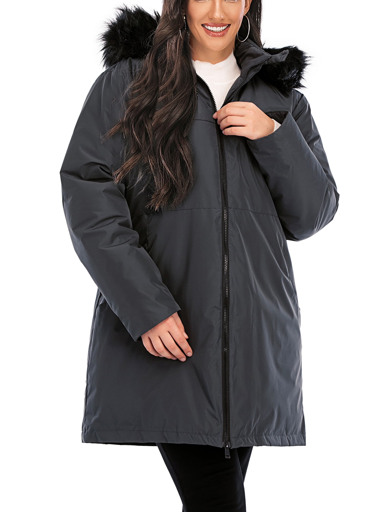 Women’s Long Hooded Puffer Coat