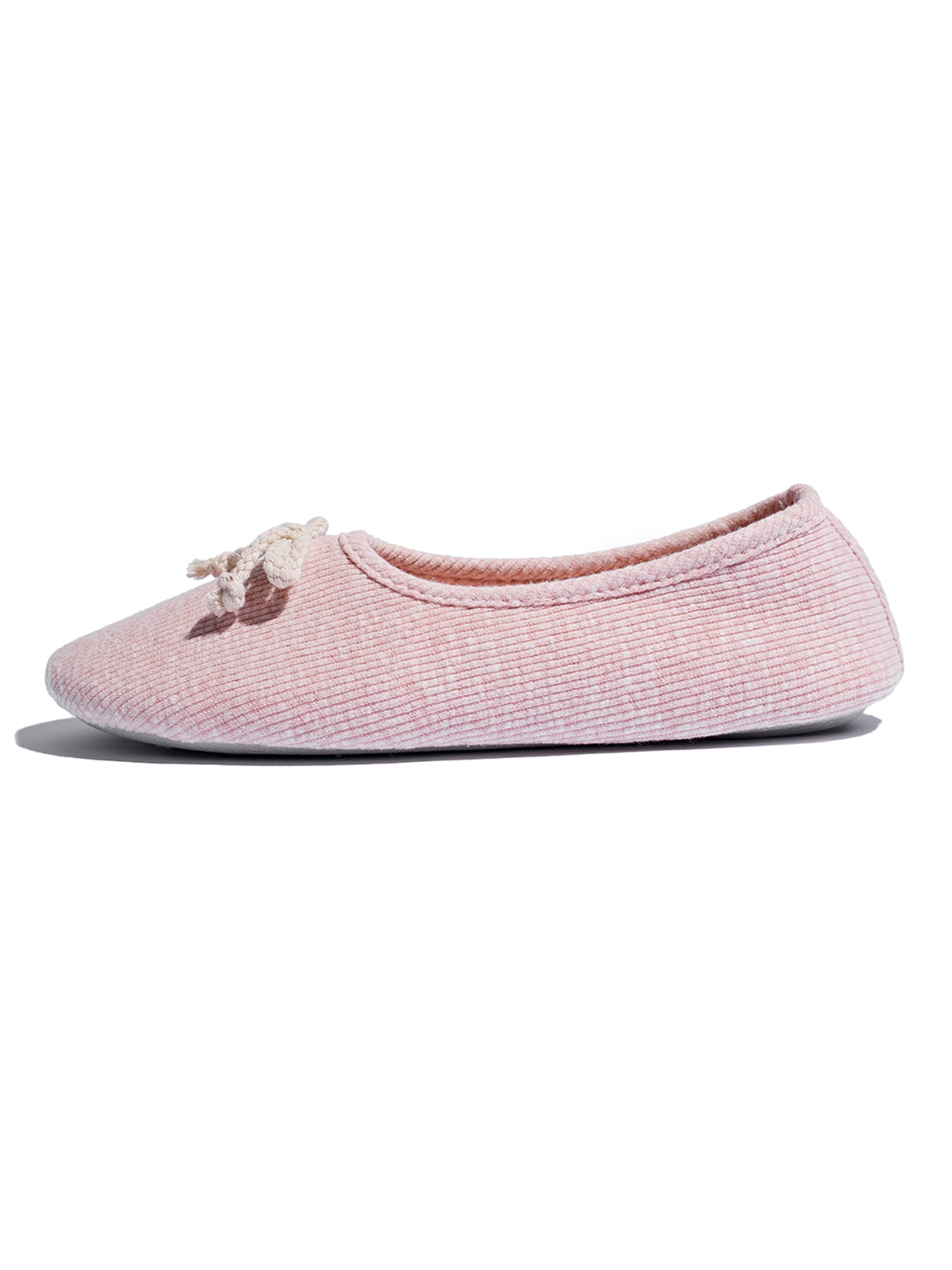 CIOR Memory Foam House Slippers - Unisex Knitted Cotton Closed-Toe With Removable Insoles