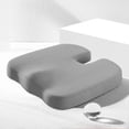 thumbnail image 1 of SAYFUT Memory Foam U-shaped Gel Seat Cushion Massage Car Chair Back Relief, 1 of 3