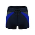 thumbnail image 1 of SAYFUT Mens Swim Jammers Youth Competitive Swim Team Suit Quick Dry Athletic Swimming Shorts UPF 50+ Quick Dry Beachwear Surfing Swim Trunks Shorts,Size S-XL/Blue, 1 of 8