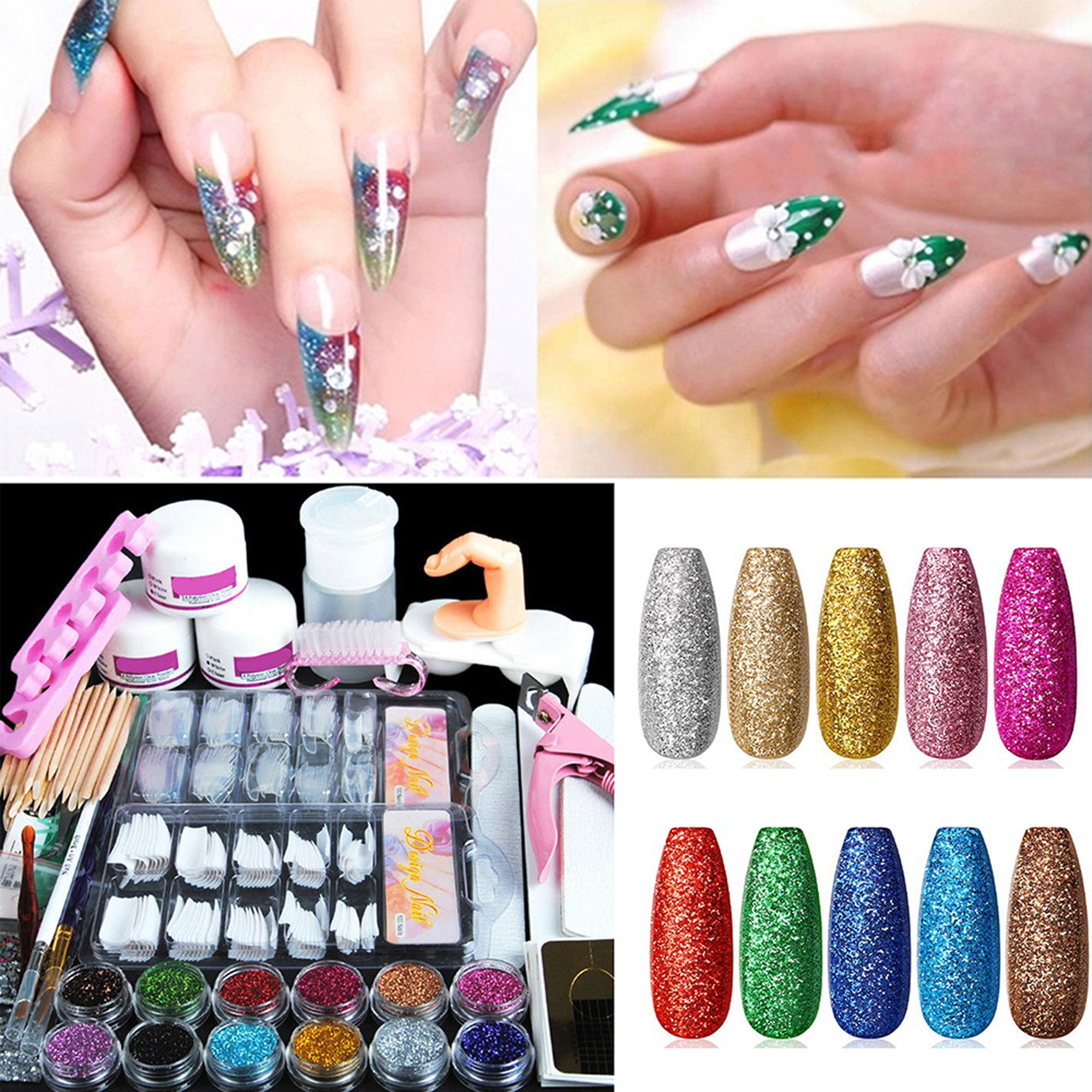 SAYFUT Nail Drill Machine Finger Toe Nail Care Electric Manicure Pedicure Kit Electric Nail Art File Drill