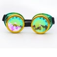 thumbnail image 1 of SAYFUT New Rainbow Kaleidoscope Glasses Welding Steampunk Goggles Diffraction Laser Crystal Lens, 1 of 5