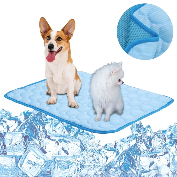 SAYFUT Pet soft Mat Cool Pad Comfortable Cushion Bed for Summer Dog Cat Puppy, 4 Sizes