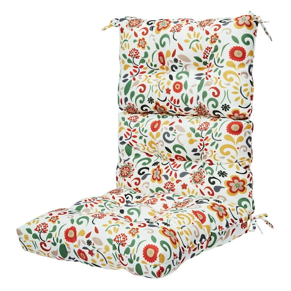 SAYFUT Rocking Chair Cushions Set, Cotton Rocking Chair Pads with Ties Soft Thicken Seat Pads Cushion Pillow for Indoor, Outdoor, Office, Home, Rocking Chairs