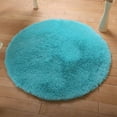 thumbnail image 1 of SAYFUT Round Rugs Super Soft Indoor Carpet Modern Area Rugs Fluffy Living Room Carpets Comfy Bedroom Home Bathroom Rugs Decorate Floor Brown Grey PiSAYFUT White, 1 of 3