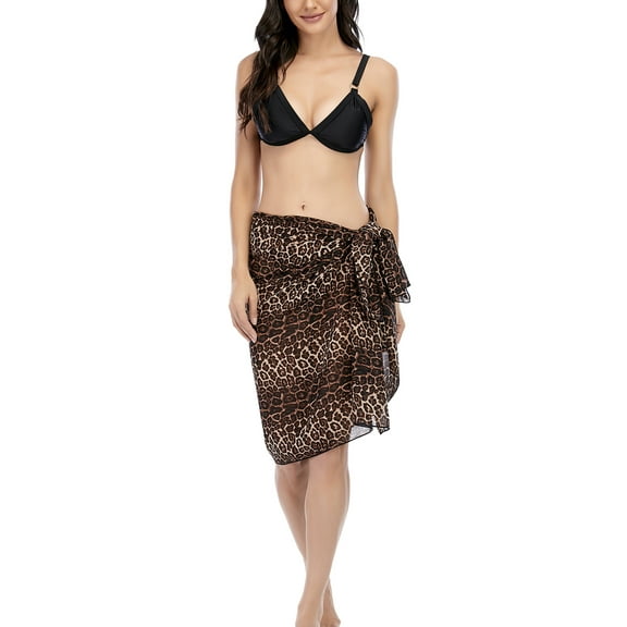 SAYFUT Sarong Wrap Skirt Swimsuit Cover-Up (Women's)