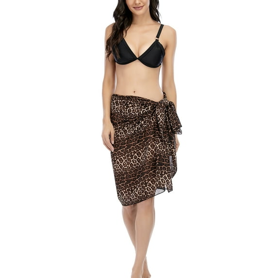 SAYFUT Sarong Wrap Skirt Swimsuit Cover-Up (Women's)