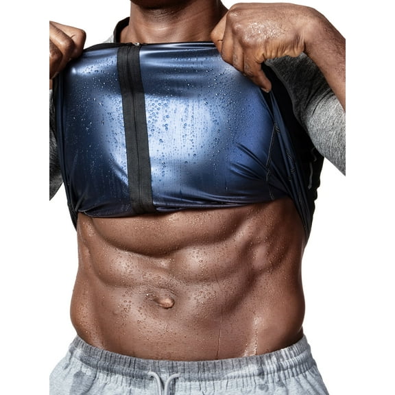 SAYFUT Sauna Body Shaper Waist Cincher Trainer Underbust Corset Shapewear Tummy Control Slimming Vest for Men Women