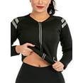 thumbnail image 1 of SAYFUT Sauna Compression Tank Top for Women with Tummy Control Shaper Slimming Long Sleeve Shapewear Tops, 1 of 7