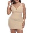 thumbnail image 1 of SAYFUT Shapewear Slip for Women Full Slips Dress Long Body Shaping Control Body Shaper Plus Size, 1 of 6