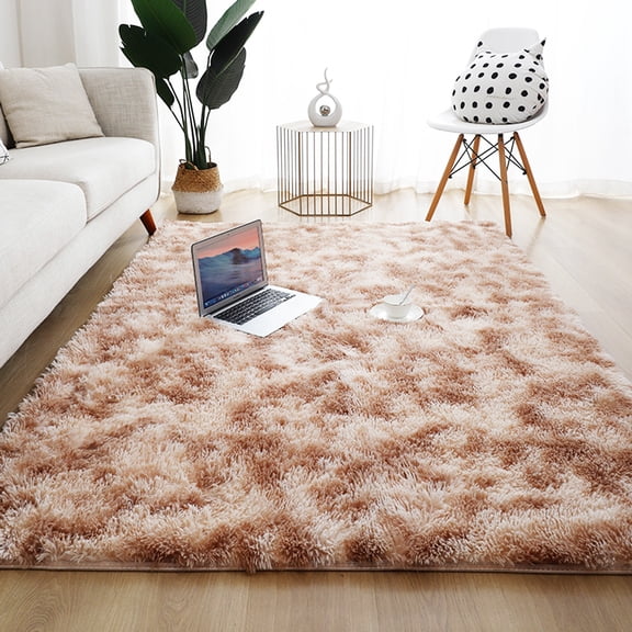 SAYFUT Smooth Soft Large Shaggy Fluffy Rugs Anti-Skid Area Rug Dining Room Home Bedroom Floor Mat, Non Slip Area Rug Pad for Wood Floor Anchor Grip Carpet Pad Grippers for Area Rugs Grip Rug Mat