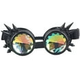 thumbnail image 1 of SAYFUT Stud Diffraction Goggles Stitching Steampunk Glasses Carnival Party Easter Costume Cosplay, 1 of 6