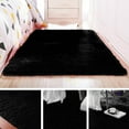 thumbnail image 1 of SAYFUT Super Soft Fluffy Floor Rug Washable Shag Rug Shaggy Area Rug Bedroom Dining Room Anti-skid Carpet Yoga Mat Child Play Mat,Black/ White/ Red/ Blue/ Pink/ Grey, 1 of 4