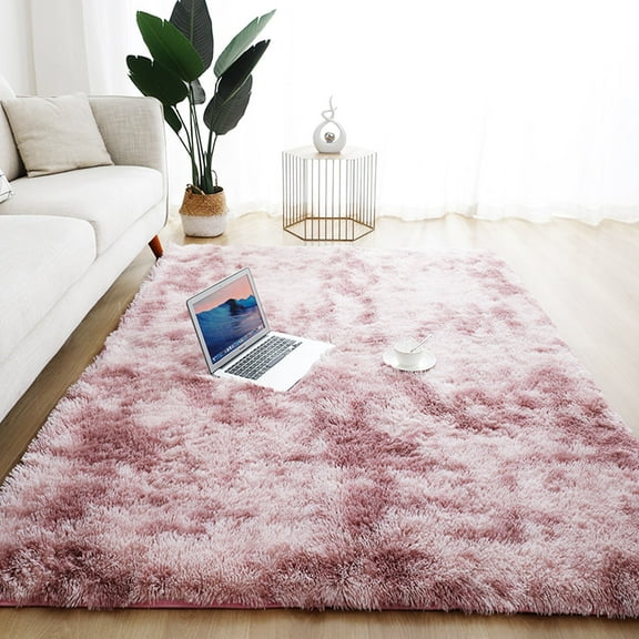 SAYFUT Super Soft Fluffy Floor Rug Washable Shag Rug Shaggy Tie Dye Area Rug Bedroom Dining Room Anti-skid Carpet Yoga Mat Child Play Mat,60*120cm/ 122*183cm/ 152*243cm/ 183*274cm/ 200*305cm