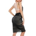 thumbnail image 1 of SAYFUT Swimsuit Cover Ups for Women Beach Wrap Dresses Sexy Backless Lace Hollowed-Out Plus Size Skirt Swimwear Bikini Cover-ups, 1 of 8