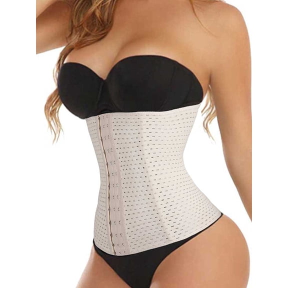 SAYFUT Women Body Shaper Training Slimming Corset Waist Cincher Tummy Control Shapewear Girdle Waistnipper