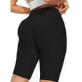 thumbnail image 1 of SAYFUT Women High Waisted Tiktok Butt Lifting Yoga Shorts for Women Tummy Control Textured Ruched Shorts Sports Gym Running Beach Hot Pants, 1 of 7