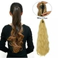 thumbnail image 1 of SAYFUT Women Lady 18" Thick Clip In Pony Tail Hair Extensions Fashion Claw Clip Jaw Long Wavy Ponytail, 1 of 7