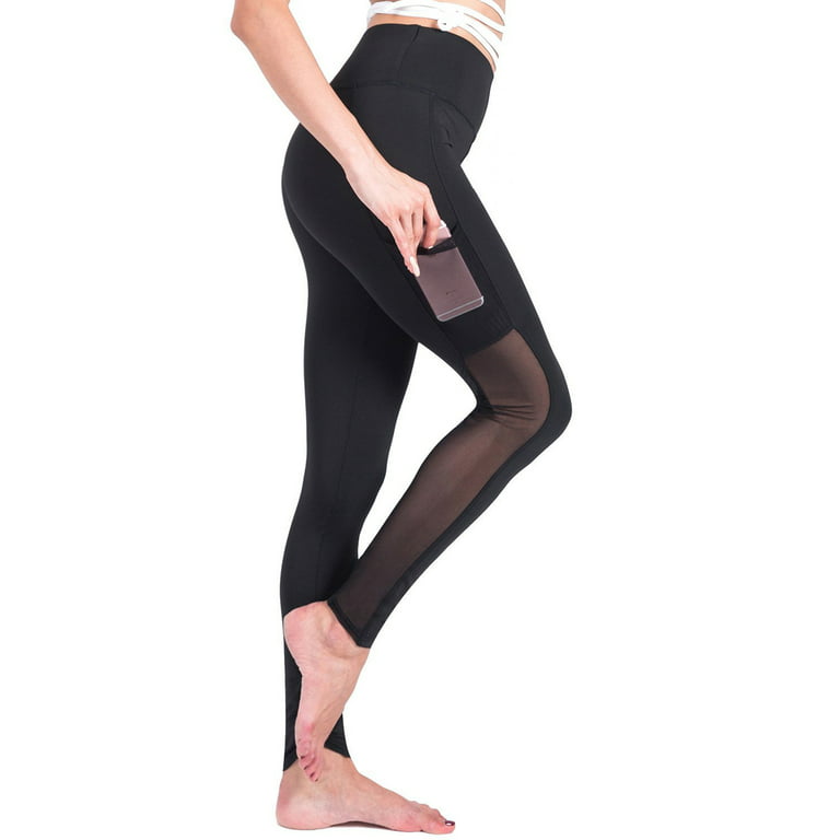 Women's Gym Wear Digital Printed Tights, Track Pants, Mesh Insert Side  Pockets Pant, Ideal for Active Wear Pant, Yoga & Workout Tights