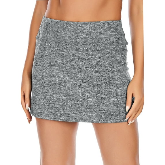 SAYFUT Women's Athletic Tennis Skirts Lightweight Active Skirts with Shorts Pocketed Running Tennis Golf Workout Sports Skorts Skirts