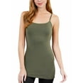 thumbnail image 1 of SAYFUT Women's Cami Tank Top Tops Long Layering Casual Basic Camisole Plain Plus S -3XL, 1 of 4