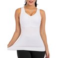 thumbnail image 1 of SAYFUT Women's Compression Shapewear Waist Trainer Slimming Vest with Built in Removable Bra Pads Tank Top Body Shaper, 1 of 7
