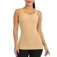 thumbnail image 1 of SAYFUT Women's Compression Shapewear Waist Trainer Slimming Vest with Built in Removable Bra Pads Tank Top Body Shaper, 1 of 7
