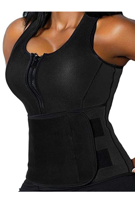 Women's Extra Firm Control Tummy Shapewear Waist Trainer Slimming Vest Adjustable Waist Shaper Belt with Weight Loss Regular Size S-6XL