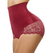 SAYFUT Women's High Waist Ultra Firm Control Tummy Shapewear Butt Lifter Panties Seamless Shaping Brief Panty Plus Size XS-3XL