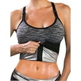 thumbnail image 1 of SAYFUT Women's Premium Workout Tank Top Slimming Polymer Weight Loss Sauna Waist Belt Shapewear, 1 of 7