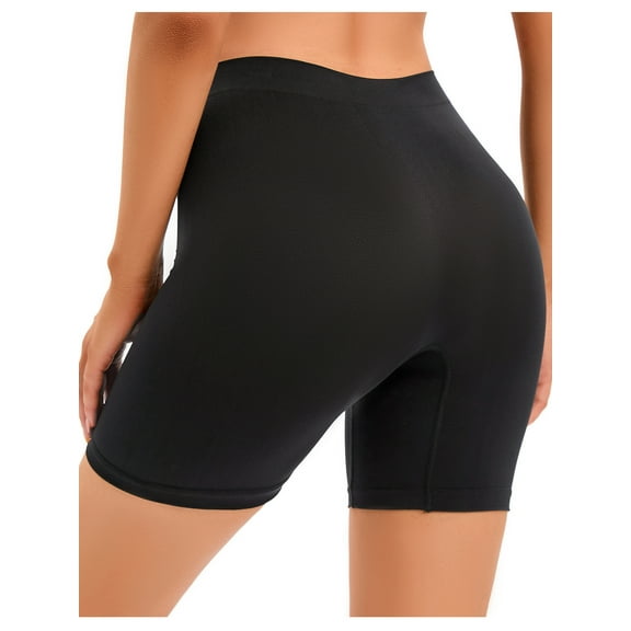 SAYFUT Women's Slip Shorts for Under Dresses Seamless Shaping Boyshorts Panties Tummy Control Shapewear
