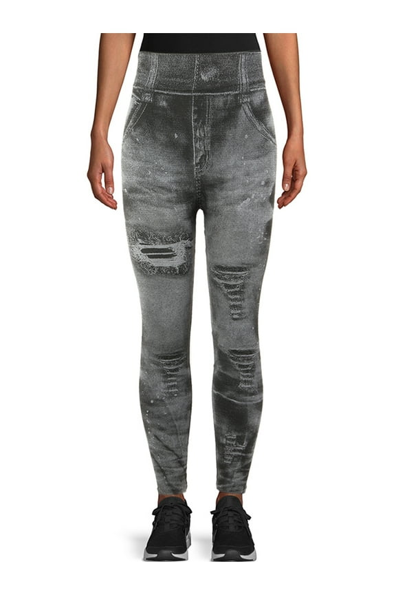 Women's Solid Color Leggings Seamless Stretchy Tights Pants Black Size S-3XL