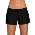thumbnail image 1 of SAYFUT Women's Sports Swim Bottom Slit Swim Waistband Tankini Beach Board Shorts Plus Size Swimwear Trunks S-3XL, 1 of 5