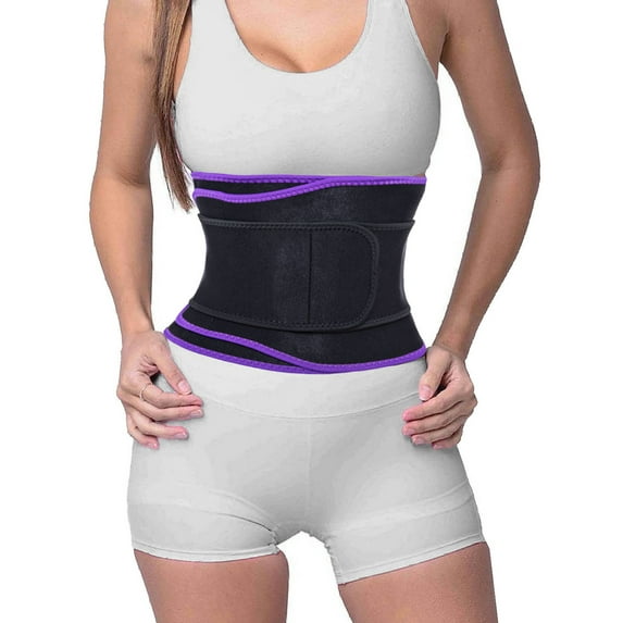 SAYFUT Women's Waist Trainer Belt Sport Girdle Waist Cincher Trimmer for Weight Loss Recovery Belly Band Wrap Belt Shapewear