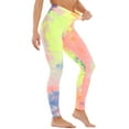 thumbnail image 1 of SAYFUT Women's Yoga High Waist Dyed Printed Leggings Sports Fitness Stretchy Pants, 1 of 6