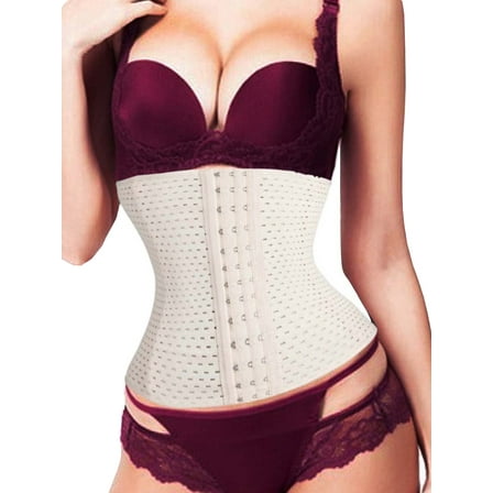 SAYFUT Womens Ultra Firm Control Shapewear Corset Waist Cincher Tummy Slimmer Body Shaper Waist Nipper Girdle