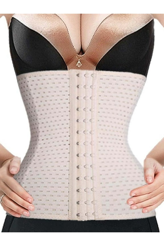 Womens Ultra Firm Control Shapewear Shaping Waist Trainer Cincher Corset Tummy Fat Burner Plus Size S-3XL