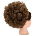 thumbnail image 1 of SAYFUTShort Afro Kinky Curly  Hair Wigs for Women Synthetic Hair Extension Short Curly Afro Wigs Full Head Ponytail Hairpieces,X-Large 120G, 1 of 7