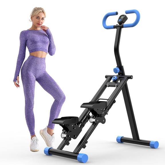 SAYGOGO Stair Stepper Vertical Climber Workout Machine for Full-Body Exercise with Adjustable Handlebar