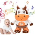 thumbnail image 1 of SAYLITA Baby Cow Toys 3 to 12 Months Swing & Musical Light Infant Toys, Baby Musical Toys 12-18 Months for Dancing Walking, Learning Cow Toy Boys Girls Birthday Christmas Gifts Toddler Age 1-3, 1 of 7