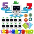 thumbnail image 1 of SAYLITA Balance Board Game Preschool Activities Math Learning Stem Montessori Cool Toys STEM Toys Balancing Numbers Games Ideal Chrismas Birthday Gift Toy for Kids Ages 3 4 5 6 Year Old, 1 of 7