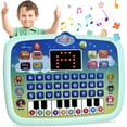 thumbnail image 1 of SAYLITA Tablet Toy Toddler Learning Pad with LED Screen Teach,Educational Learning Toys with Light and Music Electronic Toy Christmas Birthday Gift for Toddlers 1 2 3 Years Old Girls Boys, 1 of 8