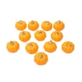 thumbnail image 1 of SAYOO 12Pcs Halloween Pumpkin Decorations, Pumpkin Shaped Decorative Props Figurine for House Party, Indoor, Outdoor, 1 of 8