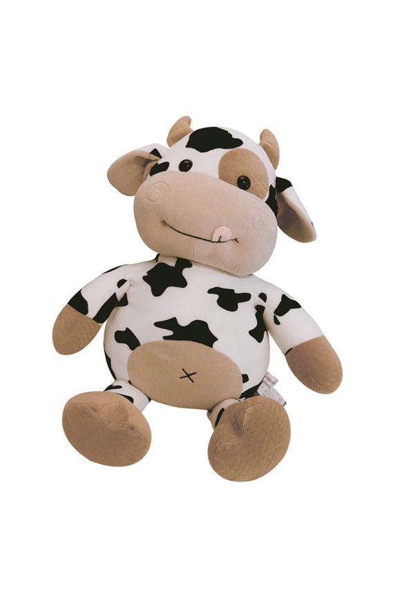 9.84Inch Cute Milk Cow Plush Toy, Stuffed Doll for Christmas Birthday Gift Home Decoration