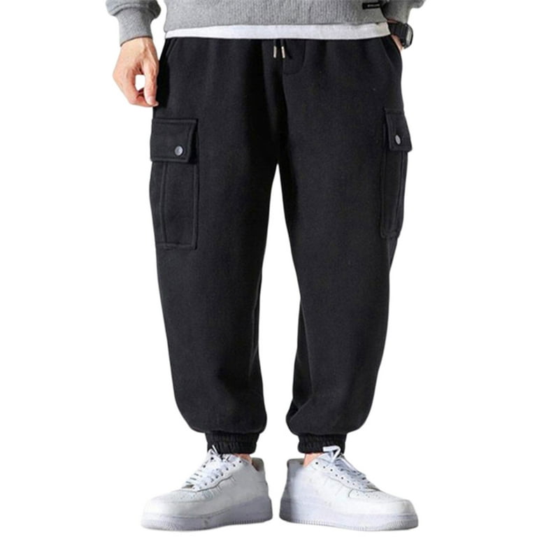 Men's sweatpants with side pockets on sale