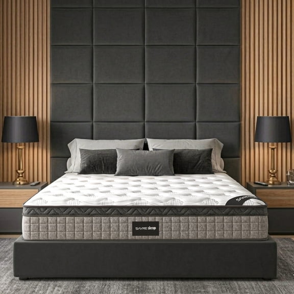 sayree 10 Inch twin Hybrid Foam Mattress, Cooling Gel Foam, Medium Firm Support, Pressure Relief, Fiberglass Free, Mattress in a Box