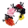 thumbnail image 1 of SAZBJOJN Halloween Headbands for Women Day of the Dead Rose Floral Skull Headband Branch Wedding Wreath Headband Hair Accessory for Halloween Decorations Multicolor One Size, 1 of 2
